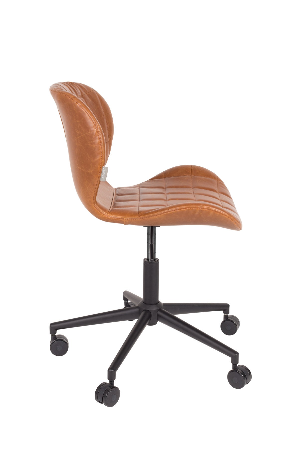 Bürostuhl OMG in Braun präsentiert im Onlineshop von KAQTU Design AG. Bürostuhl ist von Zuiver