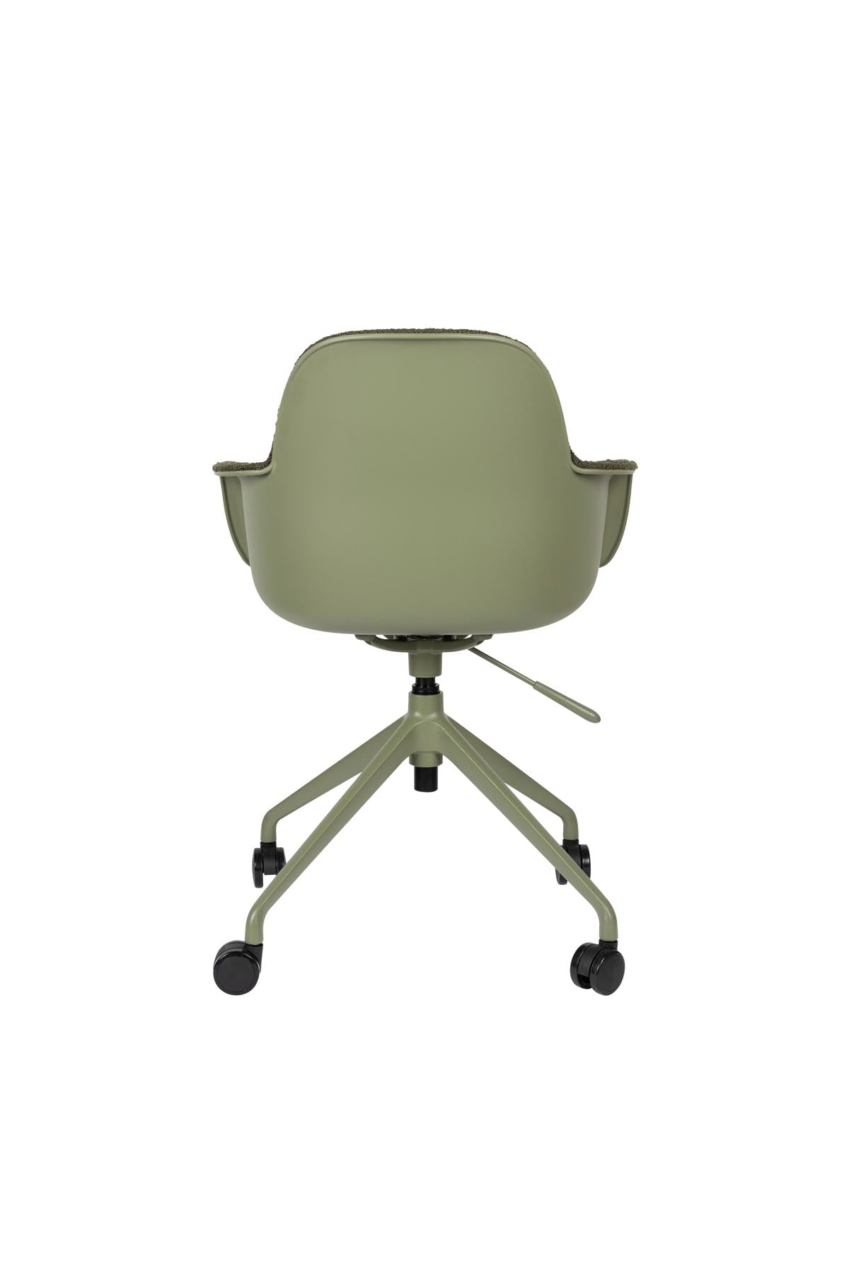 Bürostuhl mit Armlehne Albert Kuip in Grün präsentiert im Onlineshop von KAQTU Design AG. Bürostuhl mit Armlehne ist von Zuiver