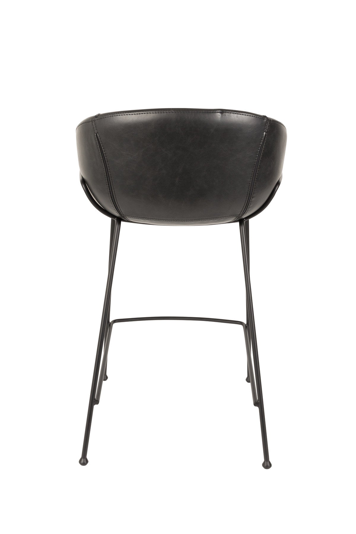 Barstuhl Feston in Schwarz präsentiert im Onlineshop von KAQTU Design AG. Barstuhl ist von Zuiver