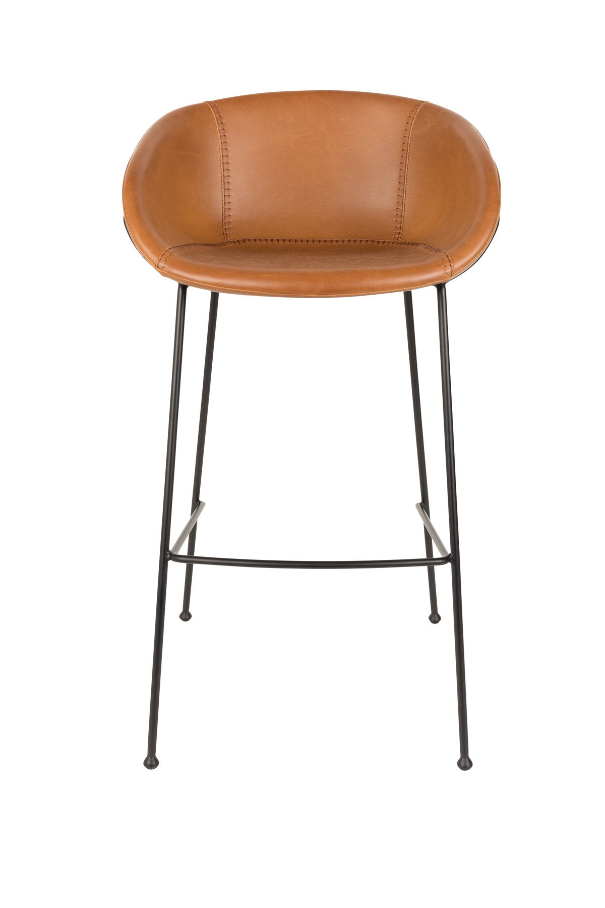 Barstuhl Feston in Braun präsentiert im Onlineshop von KAQTU Design AG. Barstuhl ist von Zuiver
