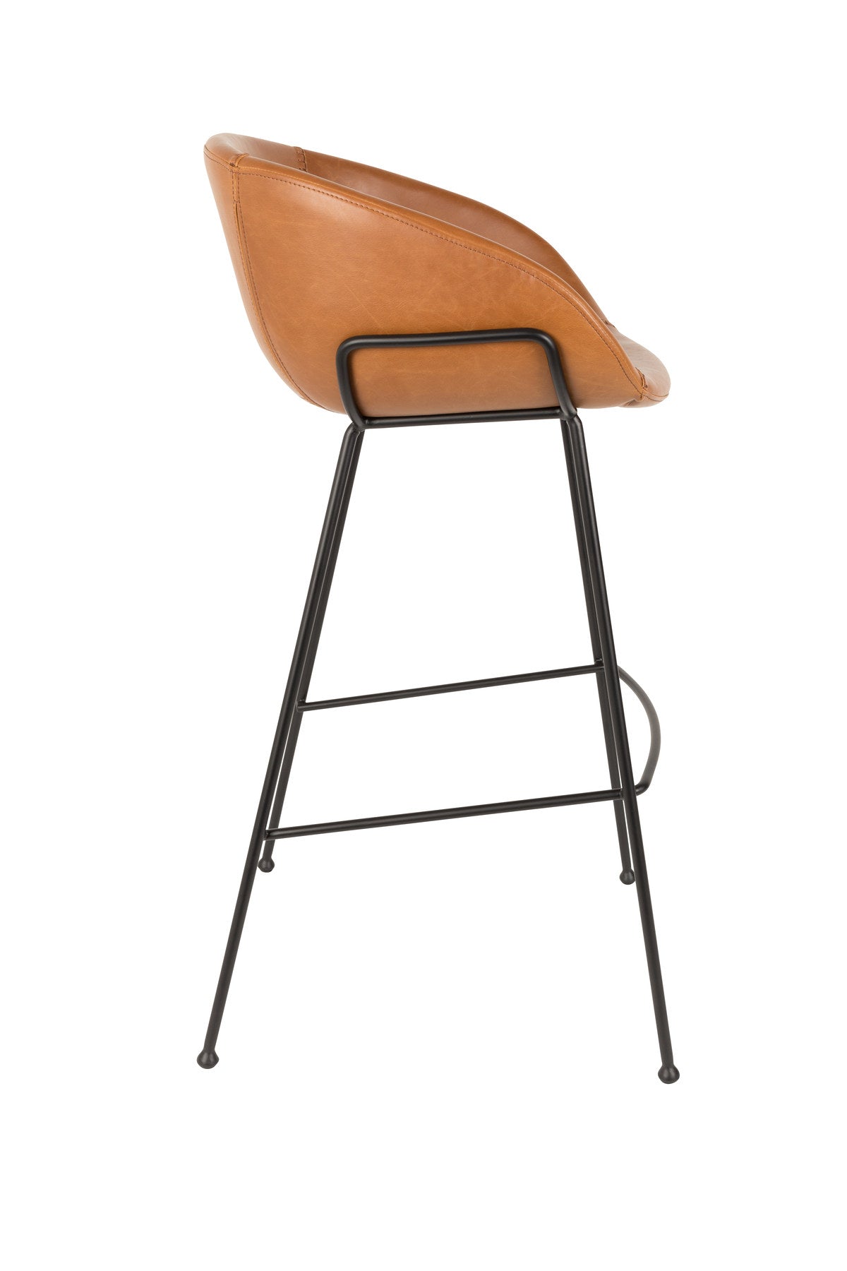 Barstuhl Feston in Braun präsentiert im Onlineshop von KAQTU Design AG. Barstuhl ist von Zuiver