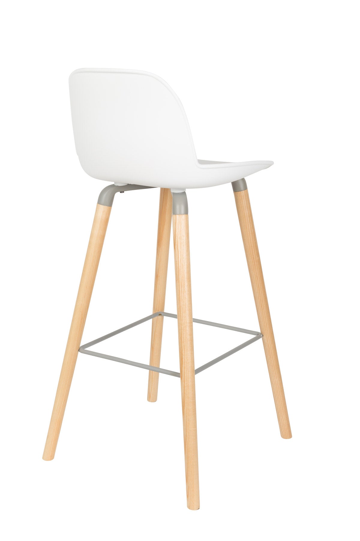 Barstuhl Albert Kuip in Weiss präsentiert im Onlineshop von KAQTU Design AG. Barstuhl ist von Zuiver