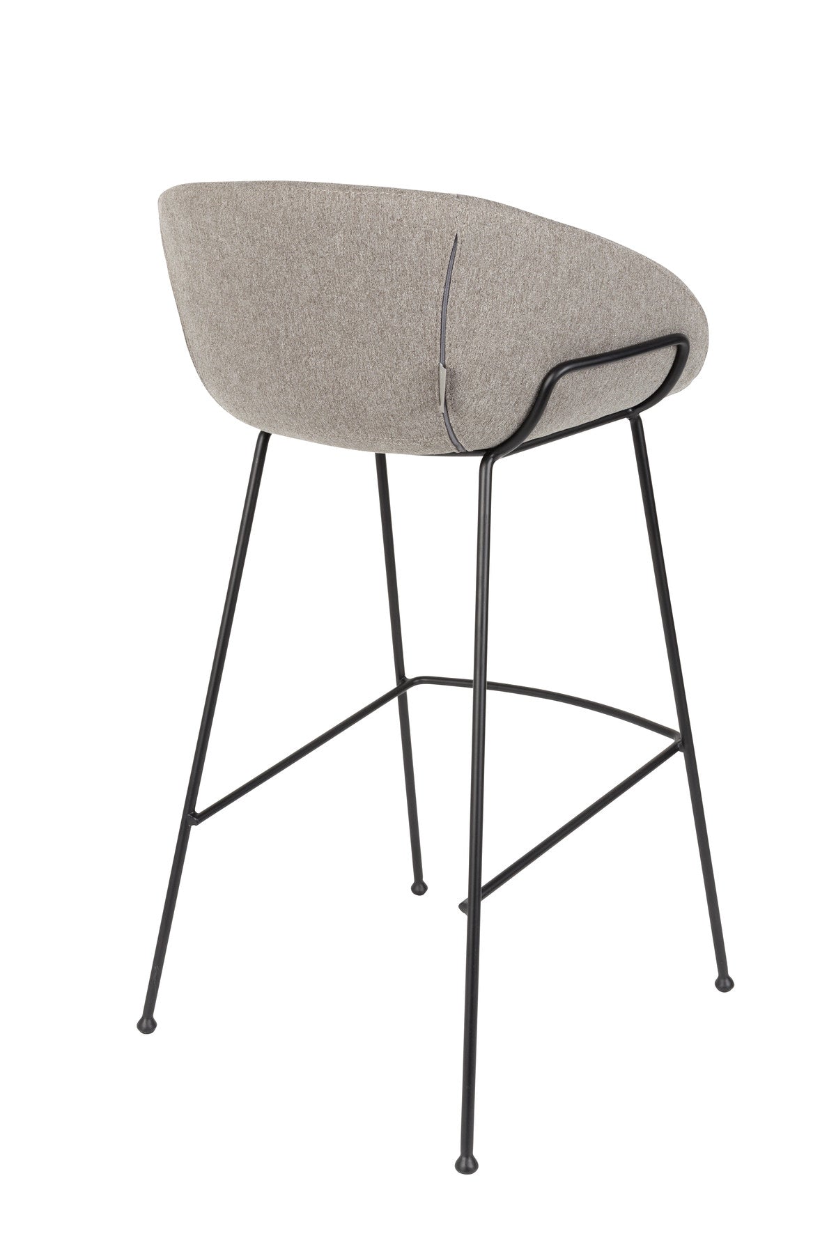 Barstuhl Feston in Grau präsentiert im Onlineshop von KAQTU Design AG. Barstuhl ist von Zuiver