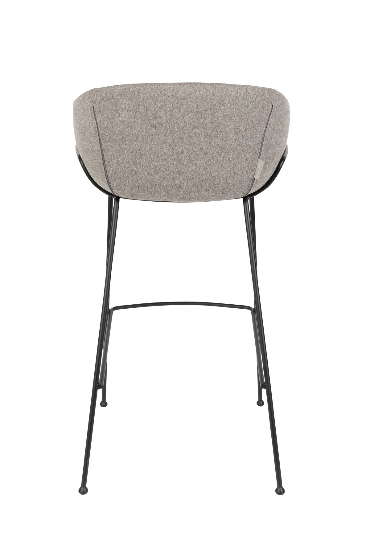 Barstuhl Feston in Grau präsentiert im Onlineshop von KAQTU Design AG. Barstuhl ist von Zuiver