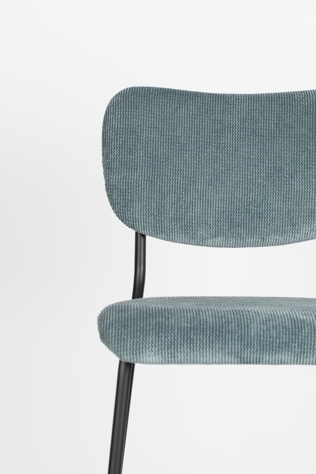 Barstuhl Benson in Grau präsentiert im Onlineshop von KAQTU Design AG. Barstuhl ist von Zuiver
