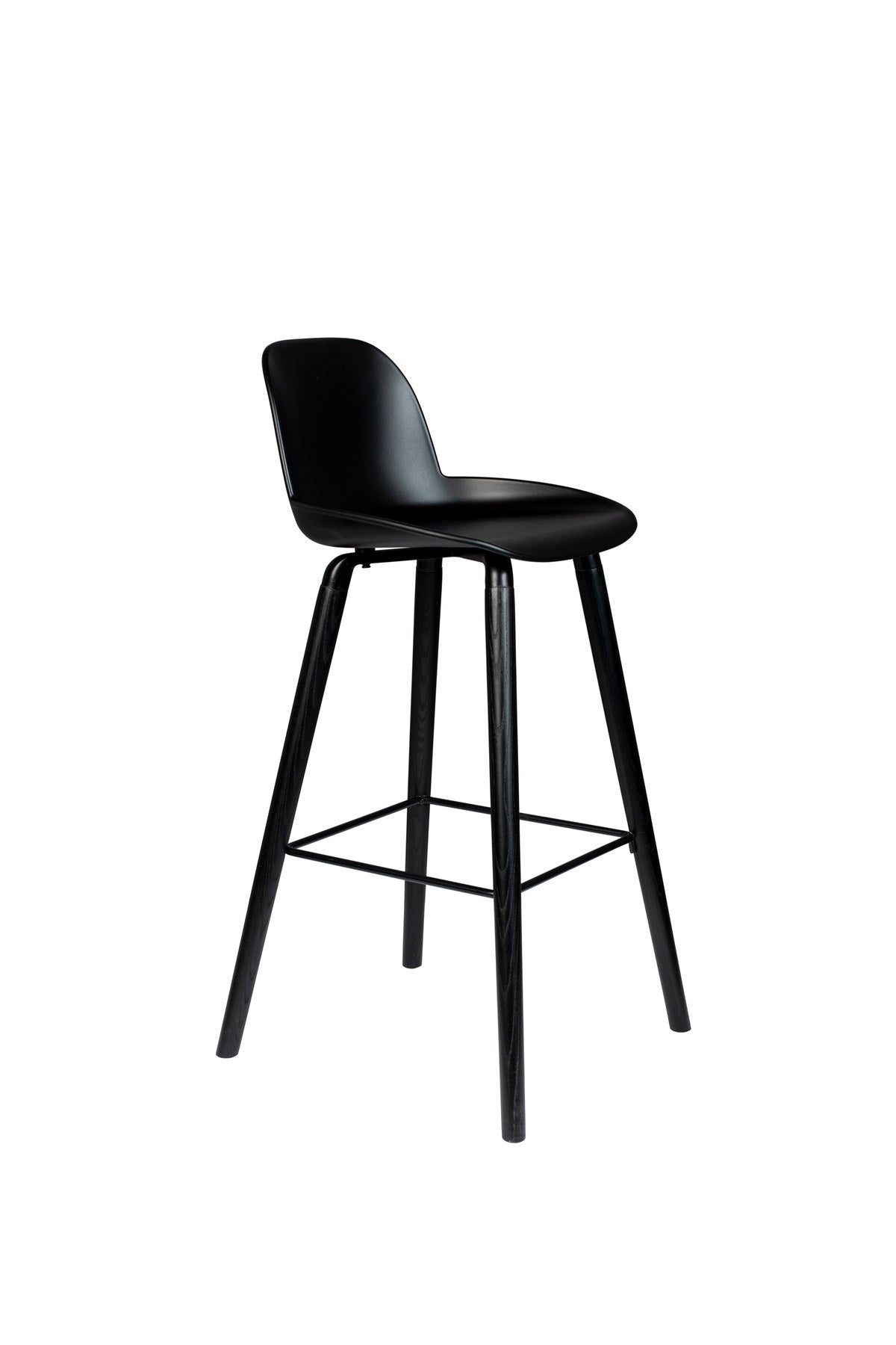 Barstuhl Albert Kuip in Schwarz präsentiert im Onlineshop von KAQTU Design AG. Barstuhl ist von Zuiver