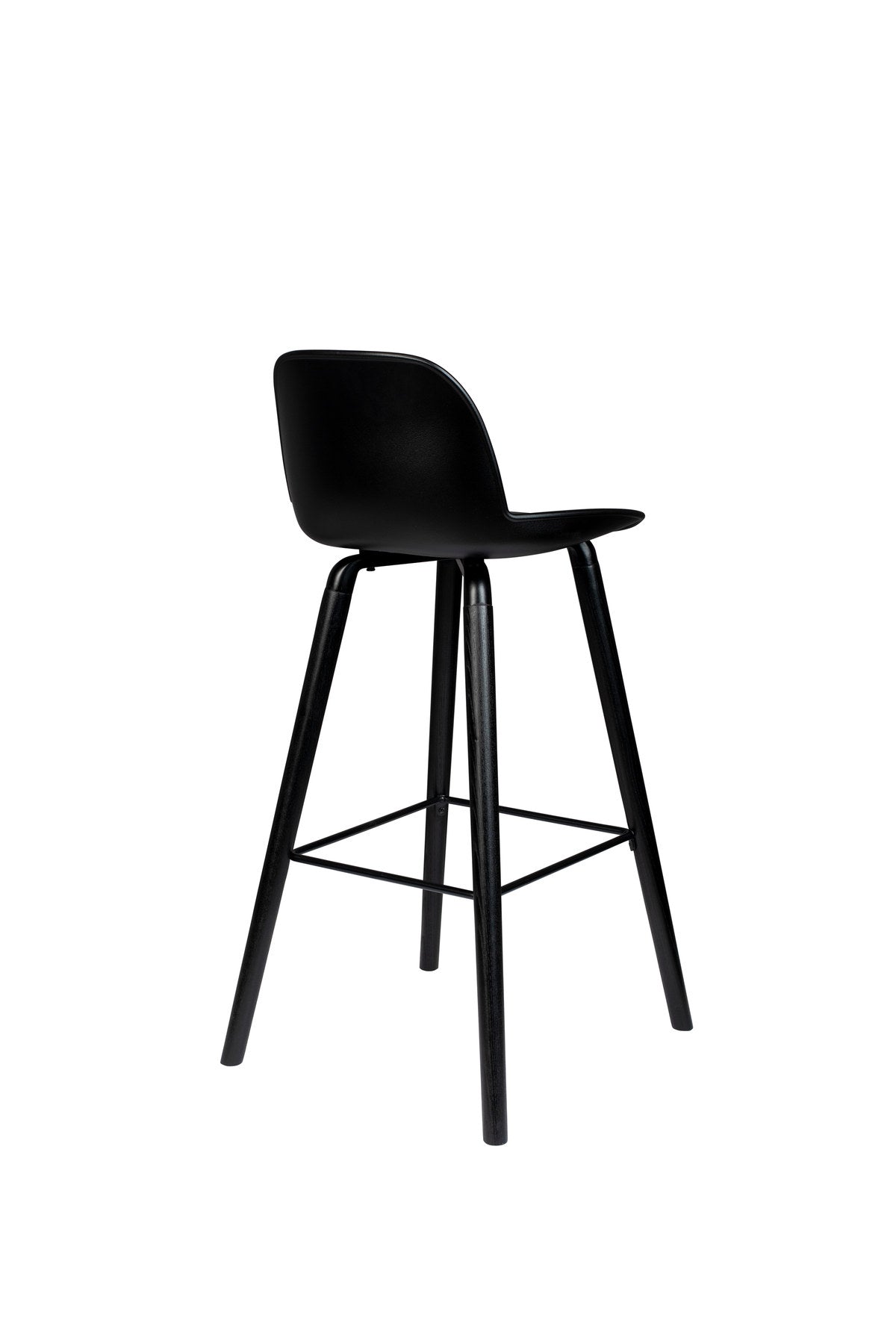 Barstuhl Albert Kuip in Schwarz präsentiert im Onlineshop von KAQTU Design AG. Barstuhl ist von Zuiver
