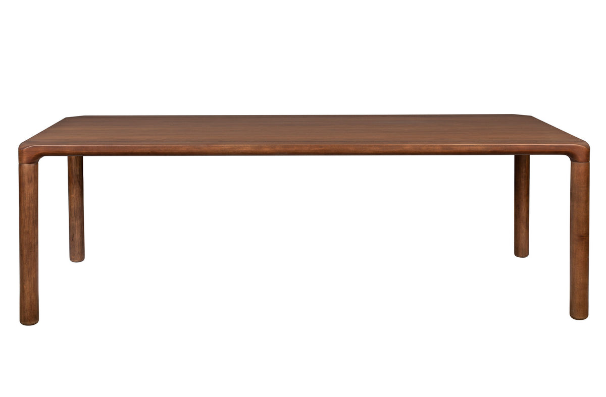 Tisch Storm in Braun präsentiert im Onlineshop von KAQTU Design AG. Esstisch ist von Zuiver