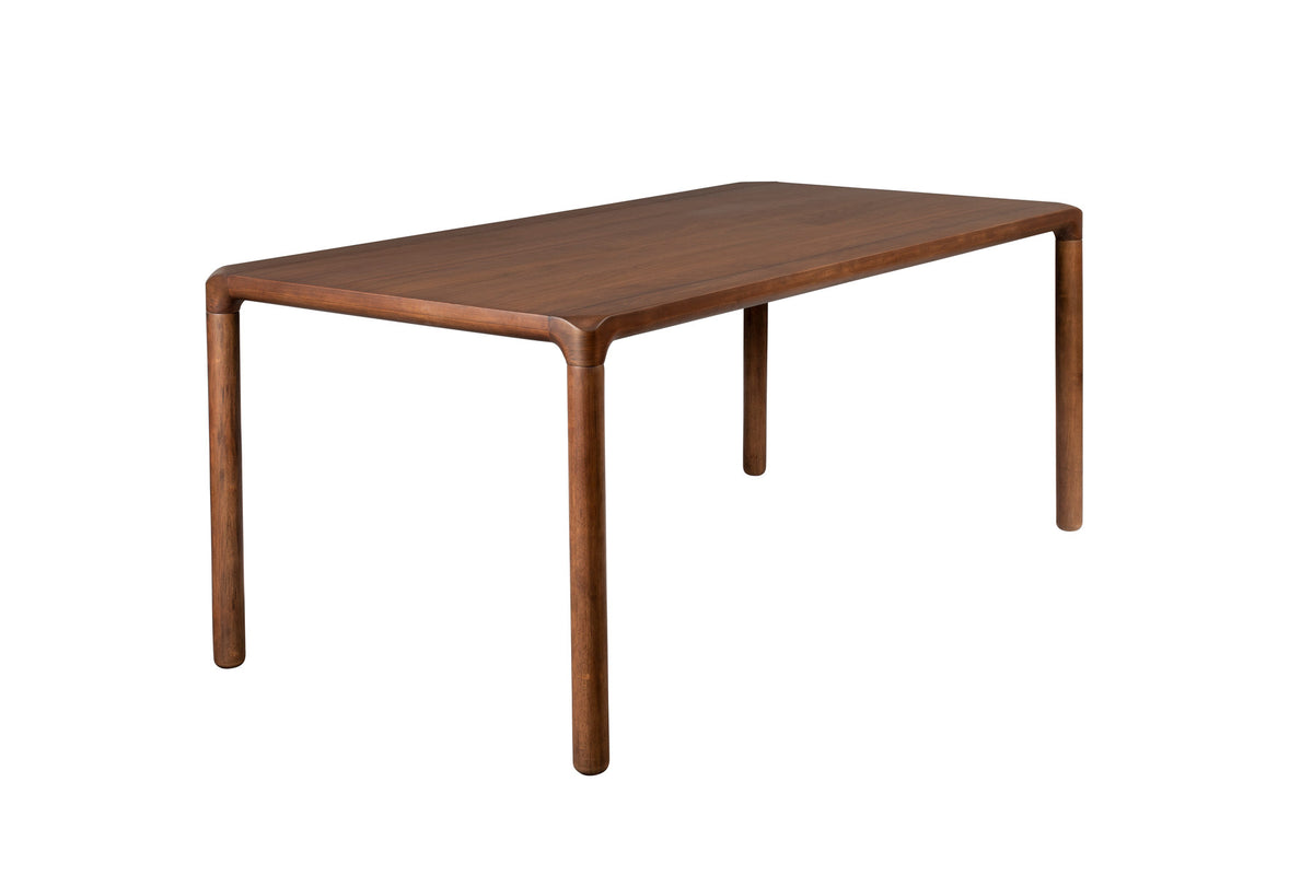 Tisch Storm in Braun präsentiert im Onlineshop von KAQTU Design AG. Esstisch ist von Zuiver