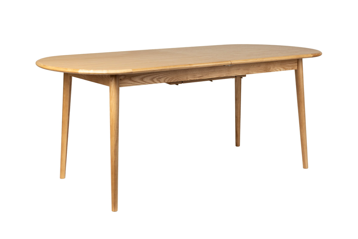 Twist Tisch Eiche 180/240x90 in beige präsentiert im Onlineshop von KAQTU Design AG. Esstisch ist von Zuiver
