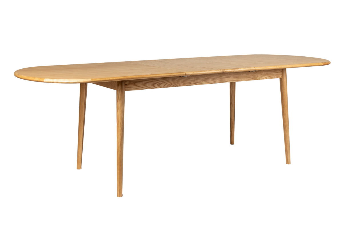 Twist Tisch Eiche 180/240x90 in beige präsentiert im Onlineshop von KAQTU Design AG. Esstisch ist von Zuiver