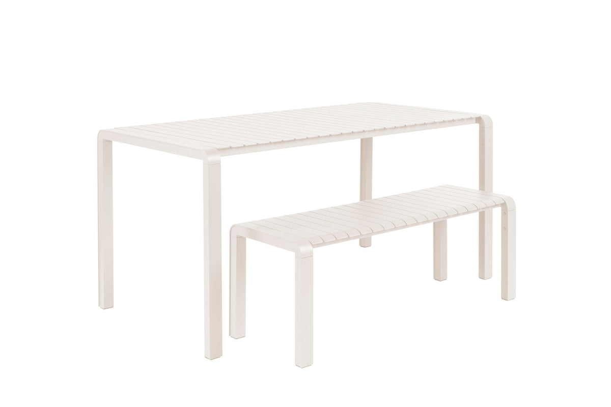 Gartentisch Vondel in Weiss präsentiert im Onlineshop von KAQTU Design AG. Gartentisch ist von Zuiver