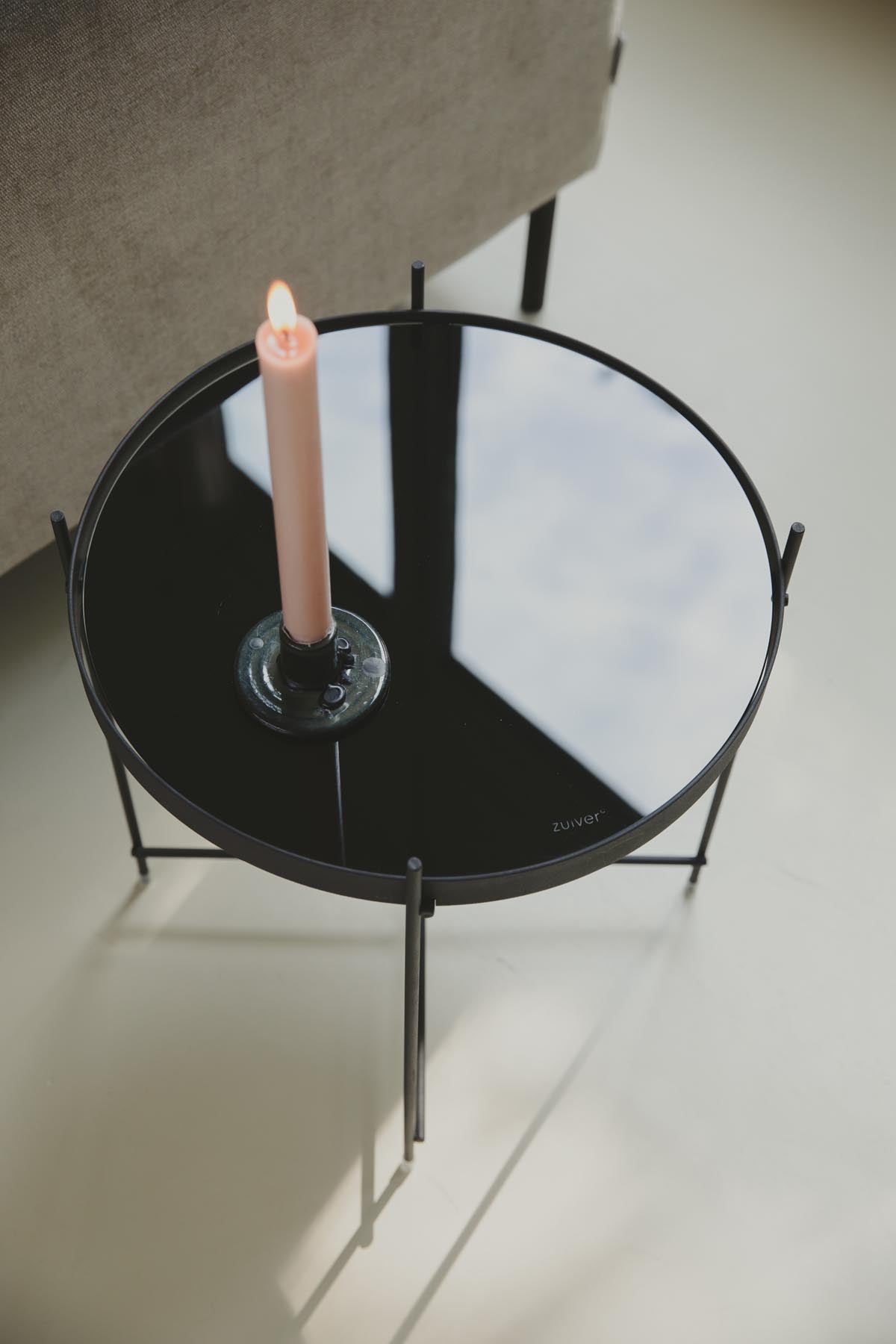 Beistelltisch Cupid in Schwarz präsentiert im Onlineshop von KAQTU Design AG. Beistelltisch ist von Zuiver