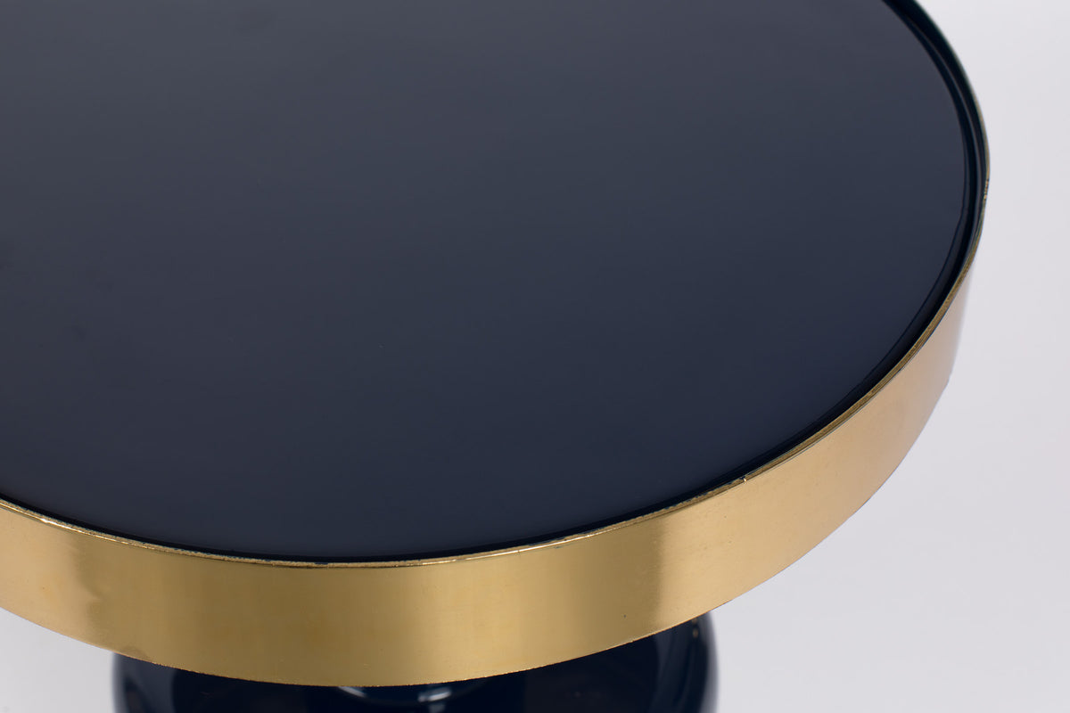 Beistelltisch Glam in Blau präsentiert im Onlineshop von KAQTU Design AG. Couchtisch ist von Zuiver