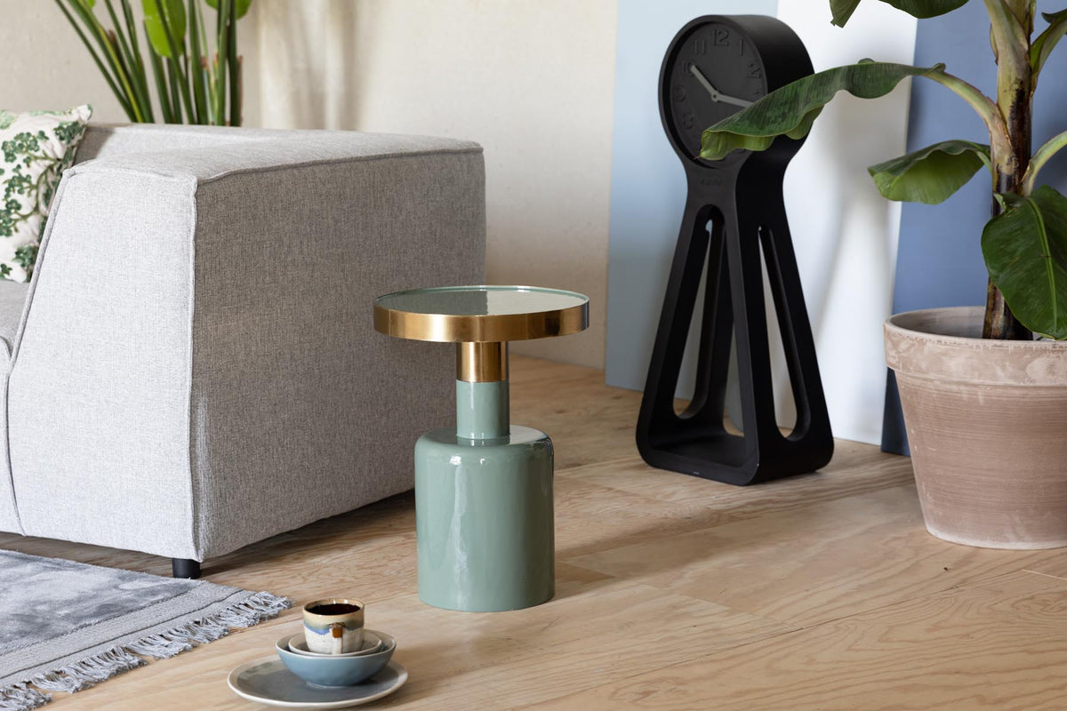 Beistelltisch Glam in Grün präsentiert im Onlineshop von KAQTU Design AG. Couchtisch ist von Zuiver