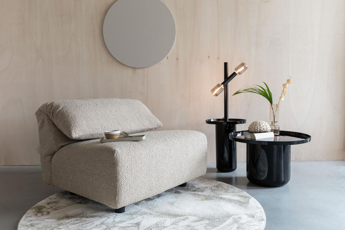 Beistelltisch Shiny in Bomb präsentiert im Onlineshop von KAQTU Design AG. Couchtisch ist von Zuiver