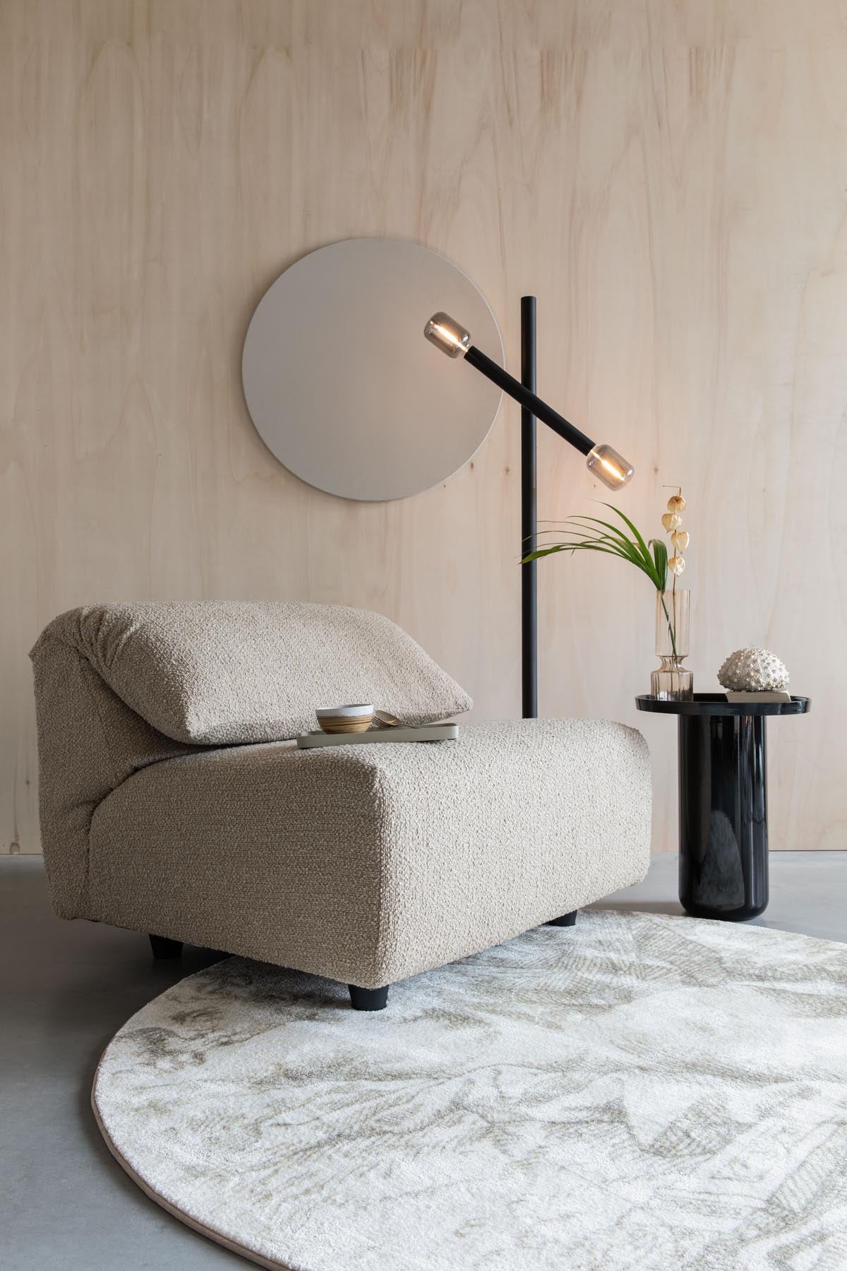 Beistelltisch Shiny in Bomb präsentiert im Onlineshop von KAQTU Design AG. Couchtisch ist von Zuiver