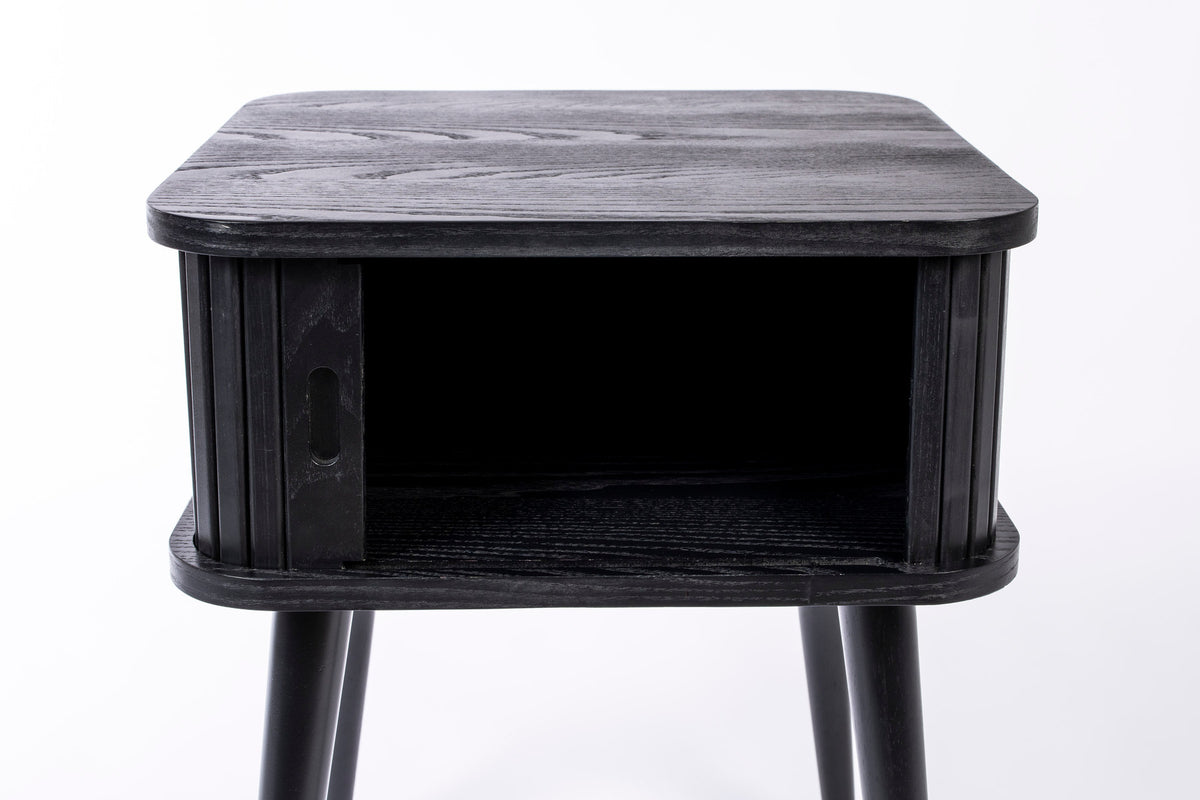 Beistelltisch Barbier in Schwarz präsentiert im Onlineshop von KAQTU Design AG. Beistelltisch ist von Zuiver