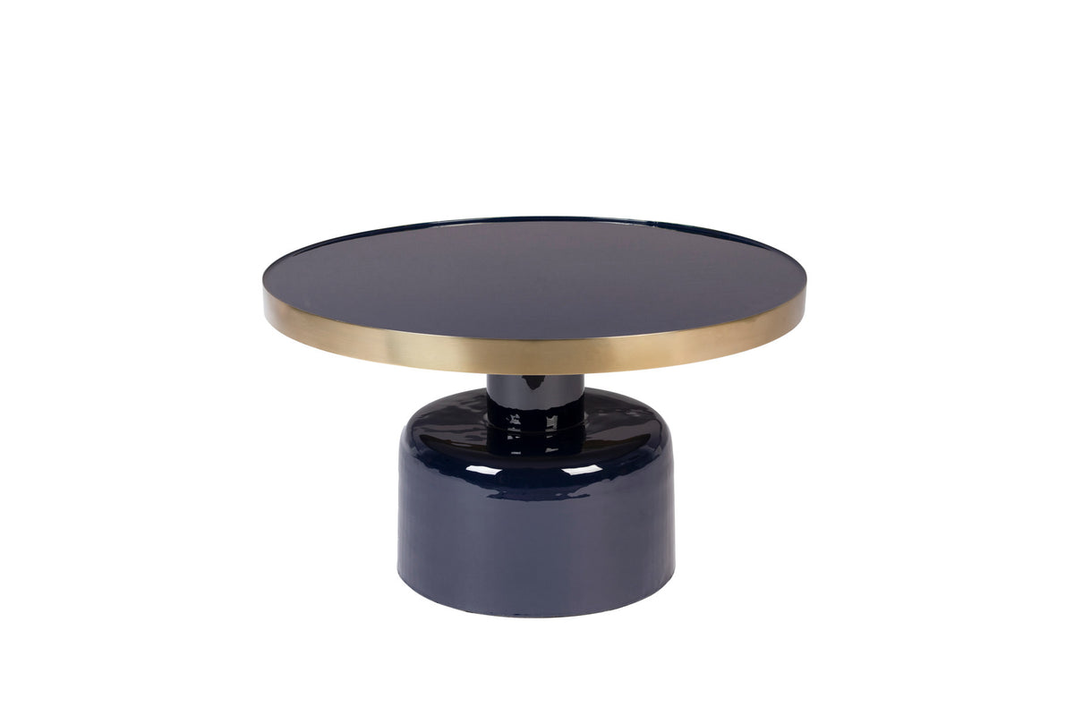 Beistelltisch Glam in Blau präsentiert im Onlineshop von KAQTU Design AG. Couchtisch ist von Zuiver