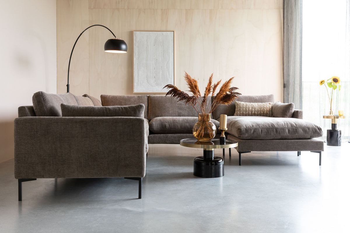 Beistelltisch Glam in Schwarz präsentiert im Onlineshop von KAQTU Design AG. Couchtisch ist von Zuiver