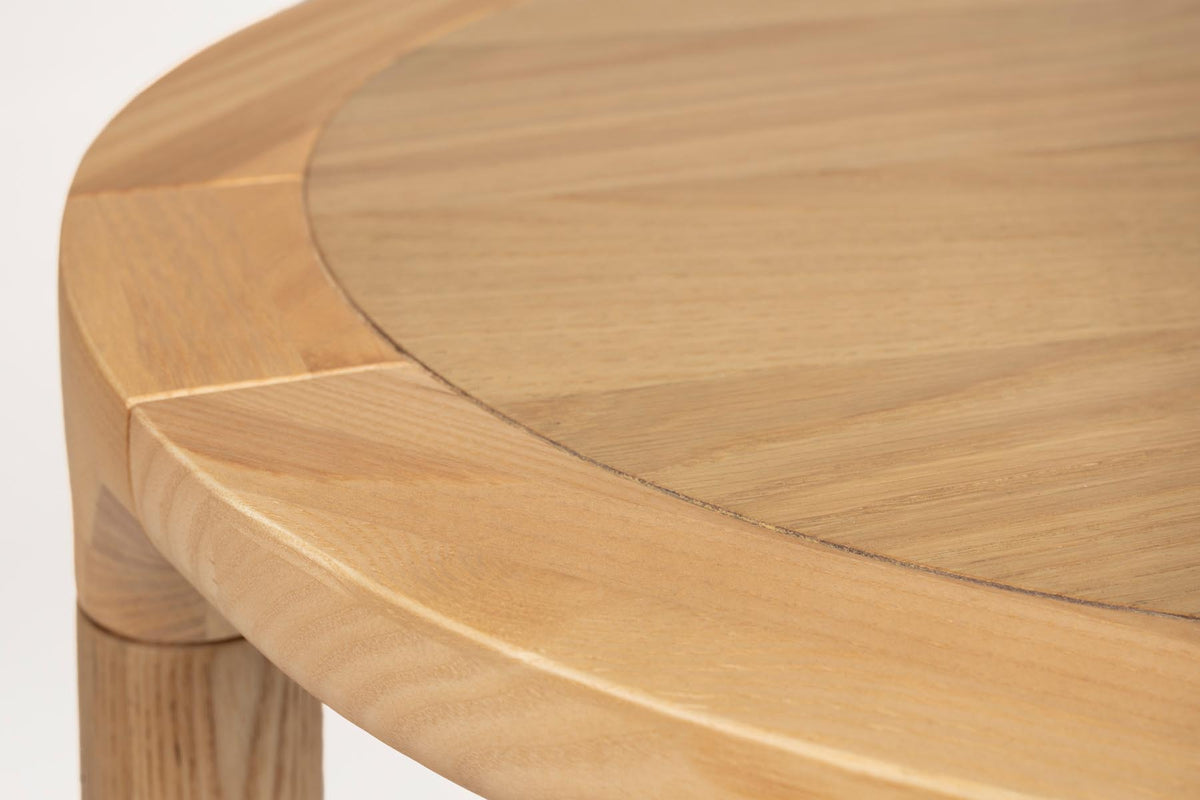 Coffee Tisch Storm in Natur präsentiert im Onlineshop von KAQTU Design AG. Couchtisch ist von Zuiver
