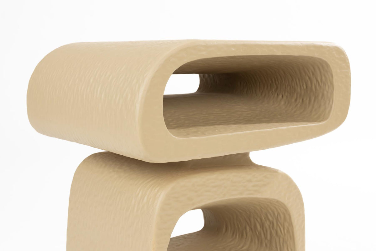 Eddy Beistelltisch in beige präsentiert im Onlineshop von KAQTU Design AG. Beistelltisch ist von Zuiver