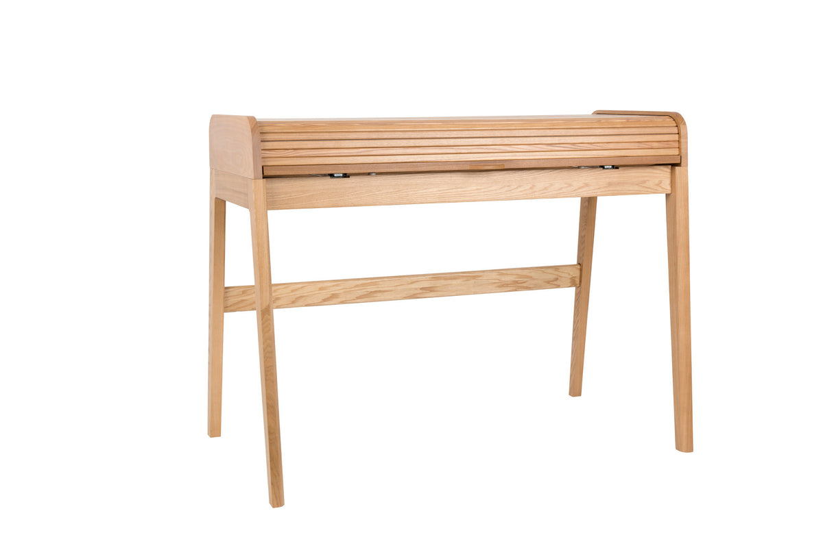 Bürotisch Barbier in Natur präsentiert im Onlineshop von KAQTU Design AG. Schreibtisch ist von Zuiver