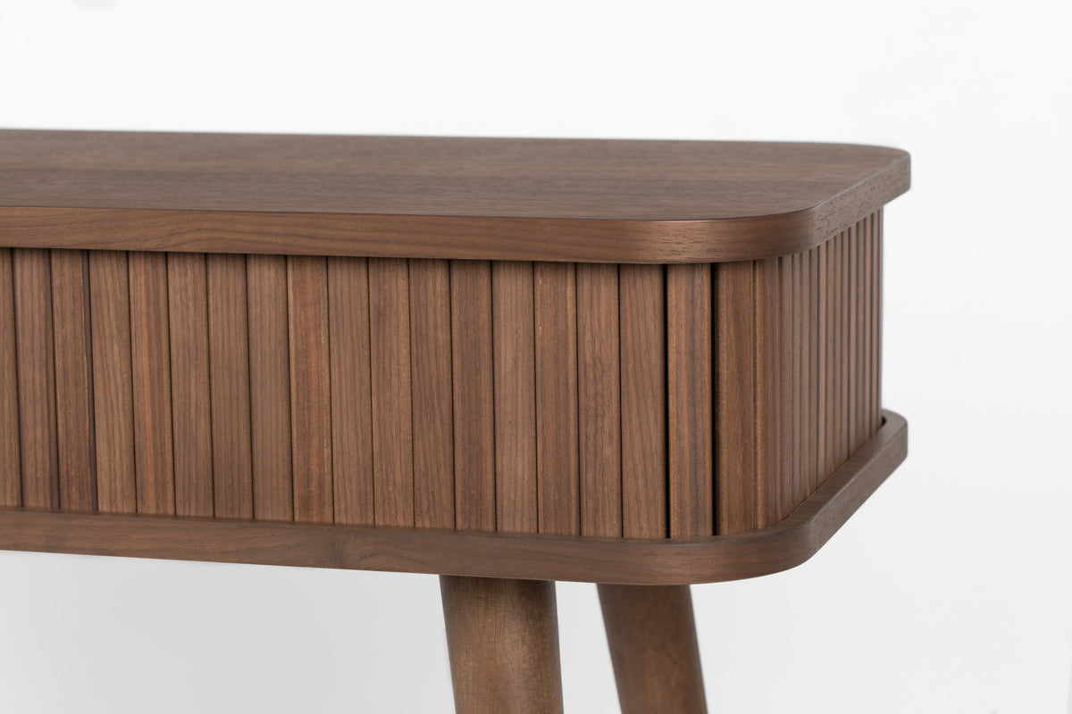 Konsolentisch Barbier in Walnuss präsentiert im Onlineshop von KAQTU Design AG. Konsolentisch ist von Zuiver