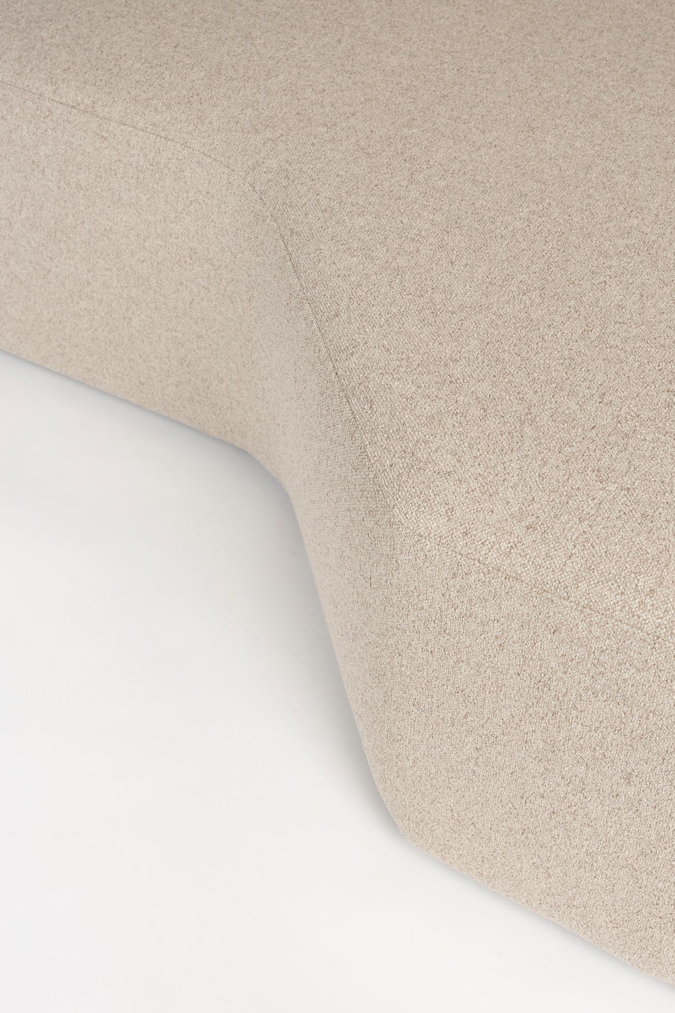 Das Sofa Prosper Chaise Longue Left von Zuiver bietet stilvolles Design, luxuriösen Komfort und erstklassige Qualität.