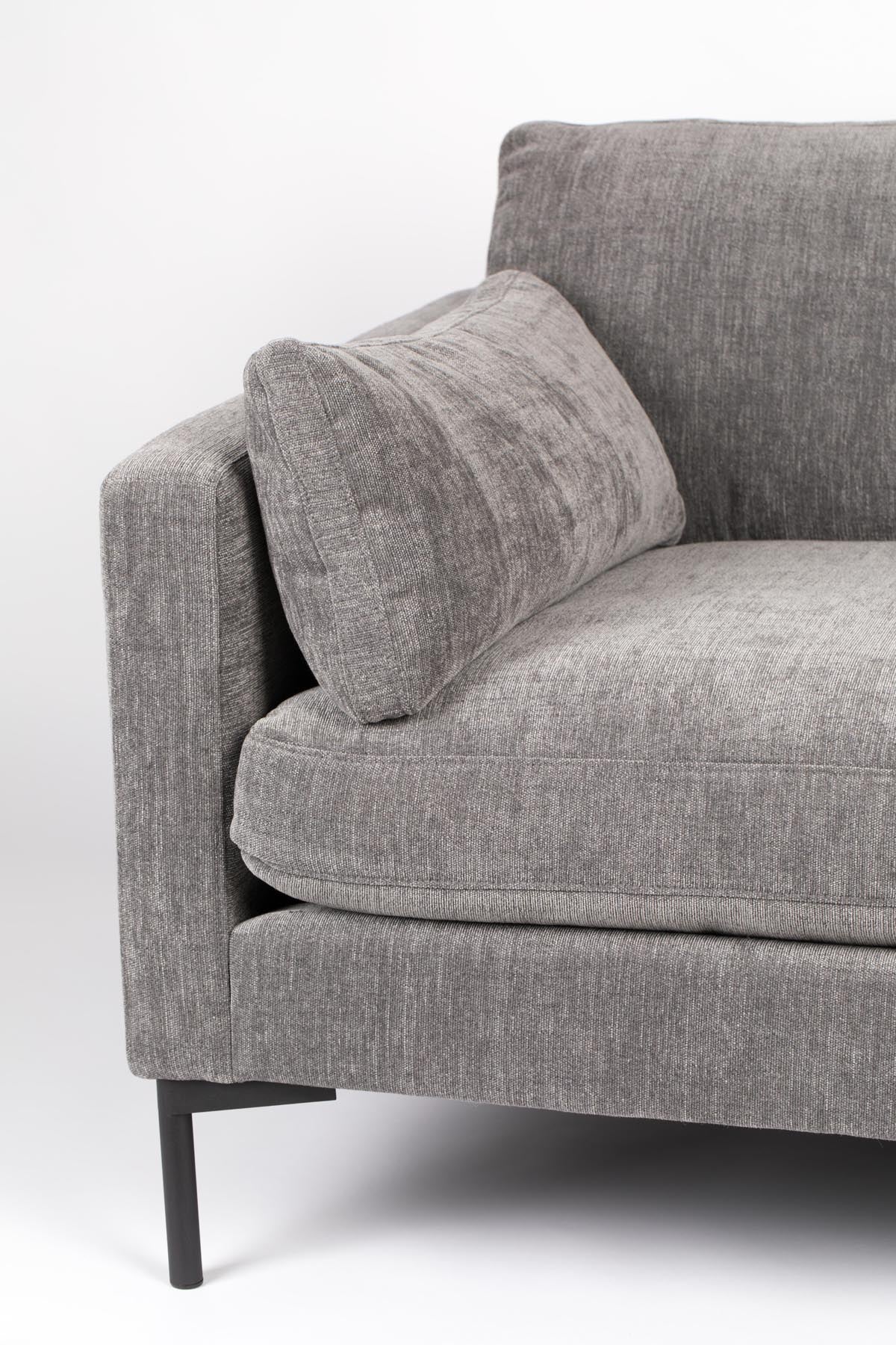 Love Seat Summer in Grau präsentiert im Onlineshop von KAQTU Design AG. Sessel mit Armlehnen ist von Zuiver