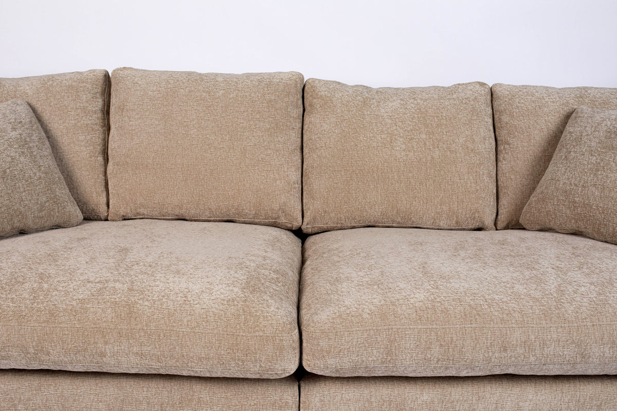 Sofa Sense 3 Sitzer in Natur präsentiert im Onlineshop von KAQTU Design AG. 3er Sofa ist von Zuiver
