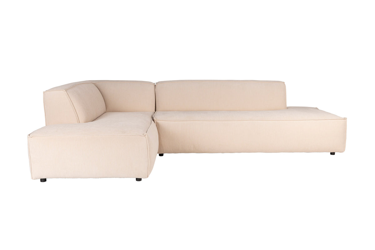 SOFA FAT FREDDY links in Natur präsentiert im Onlineshop von KAQTU Design AG. Ecksofa links ist von Zuiver