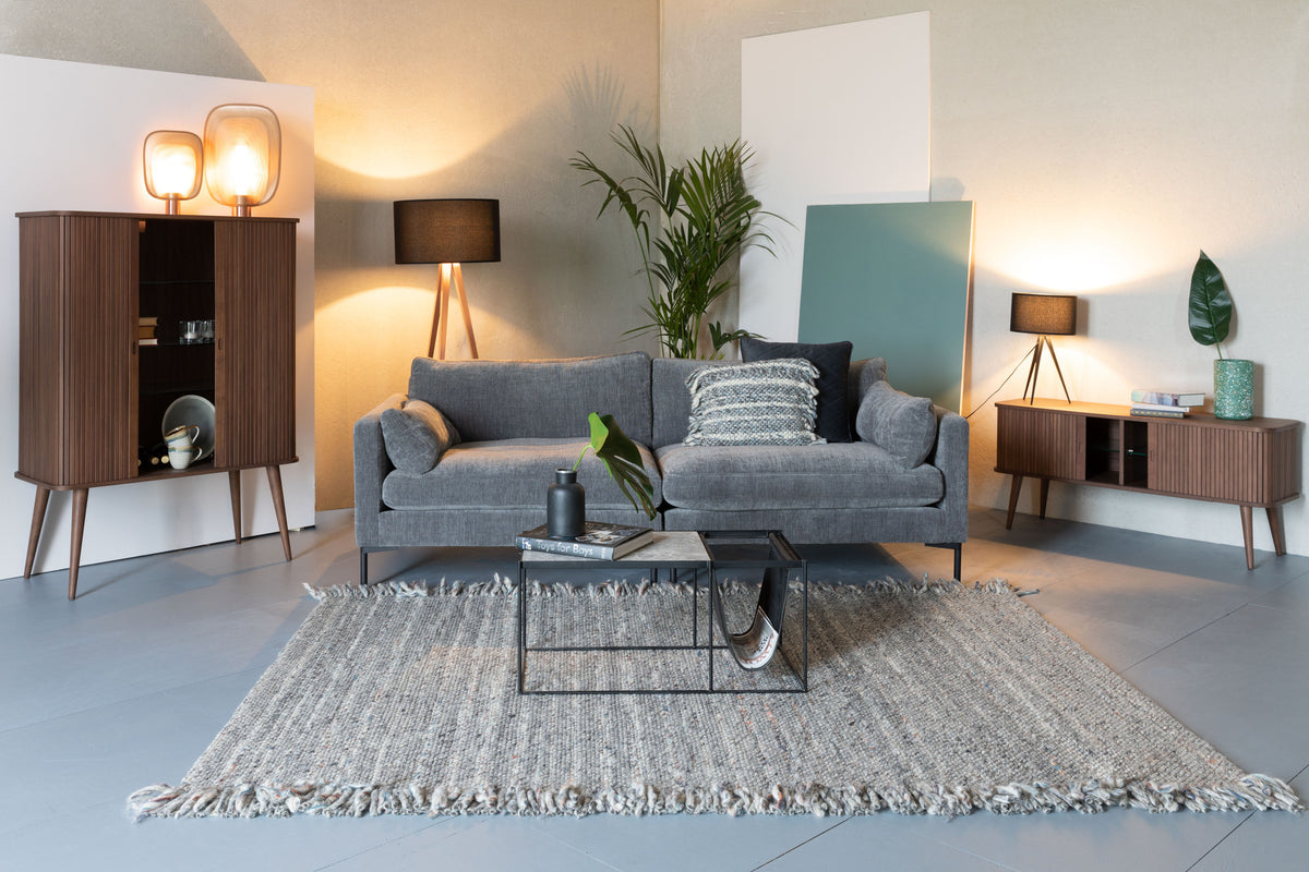 Sideboard Barbier in Walnuss präsentiert im Onlineshop von KAQTU Design AG. High-Sideboard ist von Zuiver