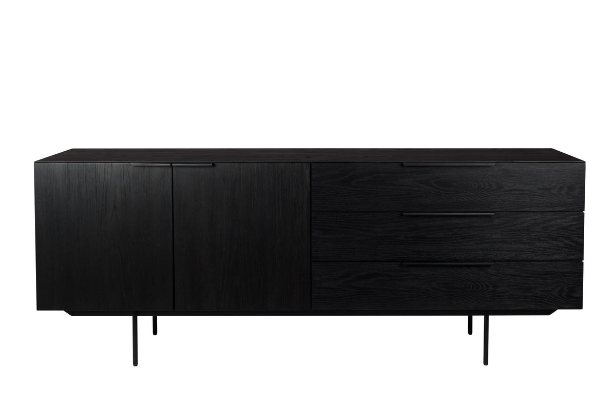 Sideboard Travis in Schwarz präsentiert im Onlineshop von KAQTU Design AG. Sideboard ist von Zuiver