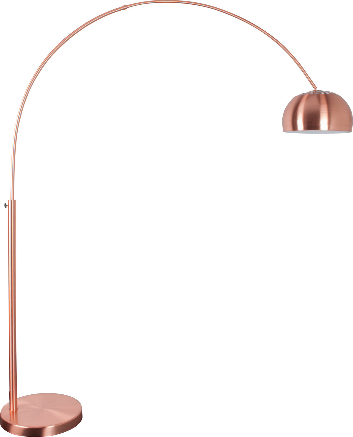 Stehleuchte Metal Bow in Kupfer präsentiert im Onlineshop von KAQTU Design AG. Stehleuchte ist von Zuiver