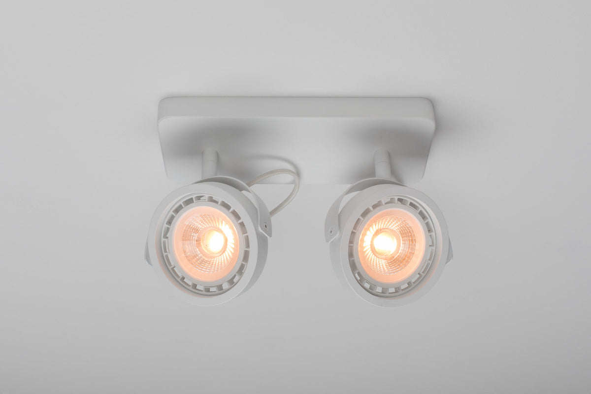 SPOT Light Dice 2 DTW in Weiss präsentiert im Onlineshop von KAQTU Design AG. Deckenleuchte ist von Zuiver