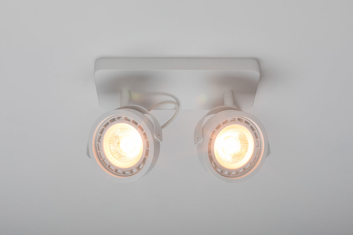 SPOT Light Dice 2 DTW in Weiss präsentiert im Onlineshop von KAQTU Design AG. Deckenleuchte ist von Zuiver