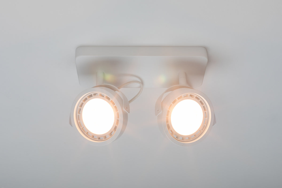 SPOT Light Dice 2 DTW in Weiss präsentiert im Onlineshop von KAQTU Design AG. Deckenleuchte ist von Zuiver