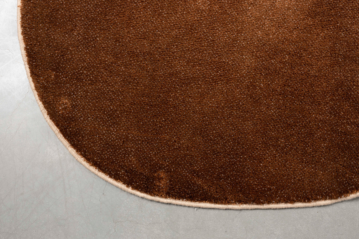 Teppich Phila in Terra präsentiert im Onlineshop von KAQTU Design AG. Teppich ist von Zuiver