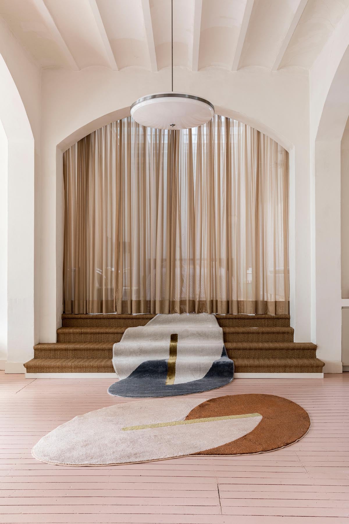 Teppich Phila in Terra präsentiert im Onlineshop von KAQTU Design AG. Teppich ist von Zuiver