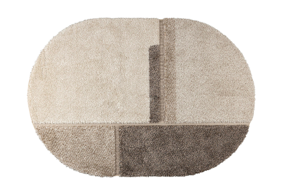 Teppich Zest in Grau präsentiert im Onlineshop von KAQTU Design AG. Teppich ist von Zuiver