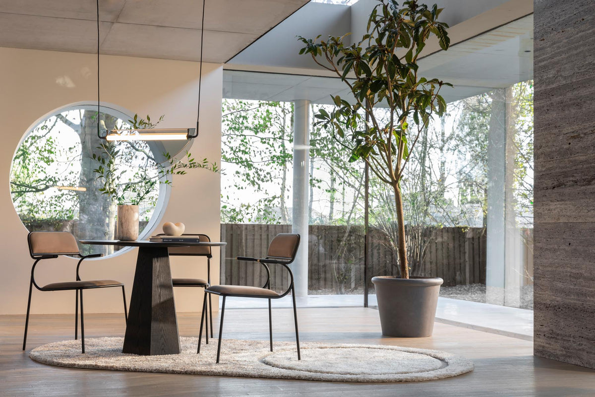 Teppich SPARK in beige präsentiert im Onlineshop von KAQTU Design AG. Teppich ist von Zuiver