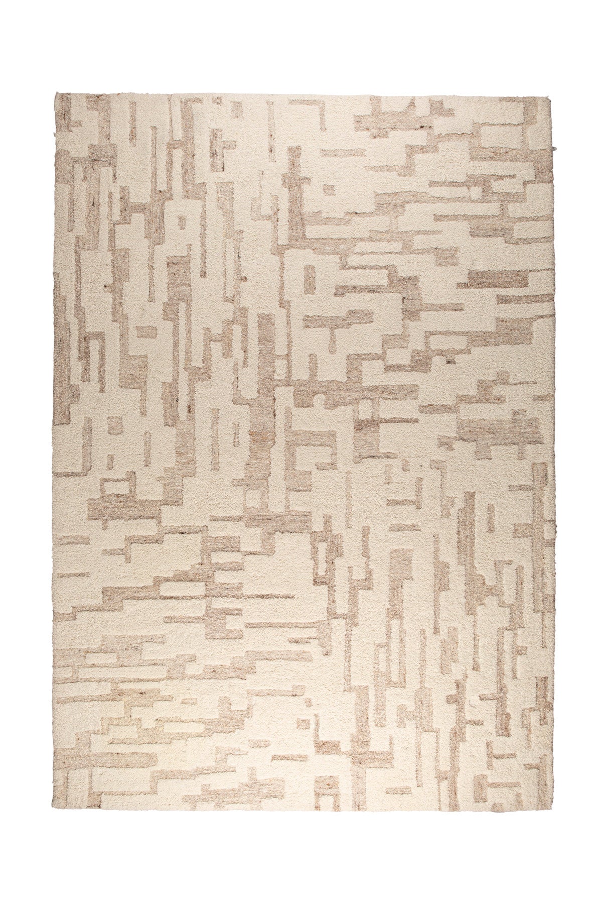 Hills Teppich 160x230 in beige präsentiert im Onlineshop von KAQTU Design AG. Teppich ist von Zuiver