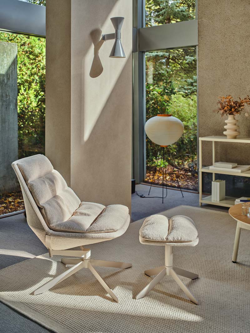Fat Frank F06 - Fußhocker in Orange präsentiert im Onlineshop von KAQTU Design AG. Hocker ist von Mdd