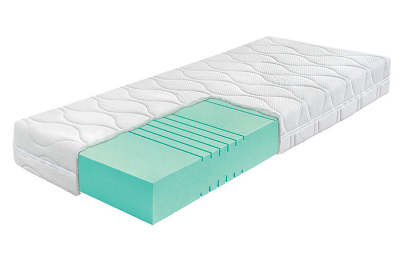 7-Zonen-Hybridschaummatratze in Weiss präsentiert im Onlineshop von KAQTU Design AG. Matratze ist von Müller Möbelwerkstätten