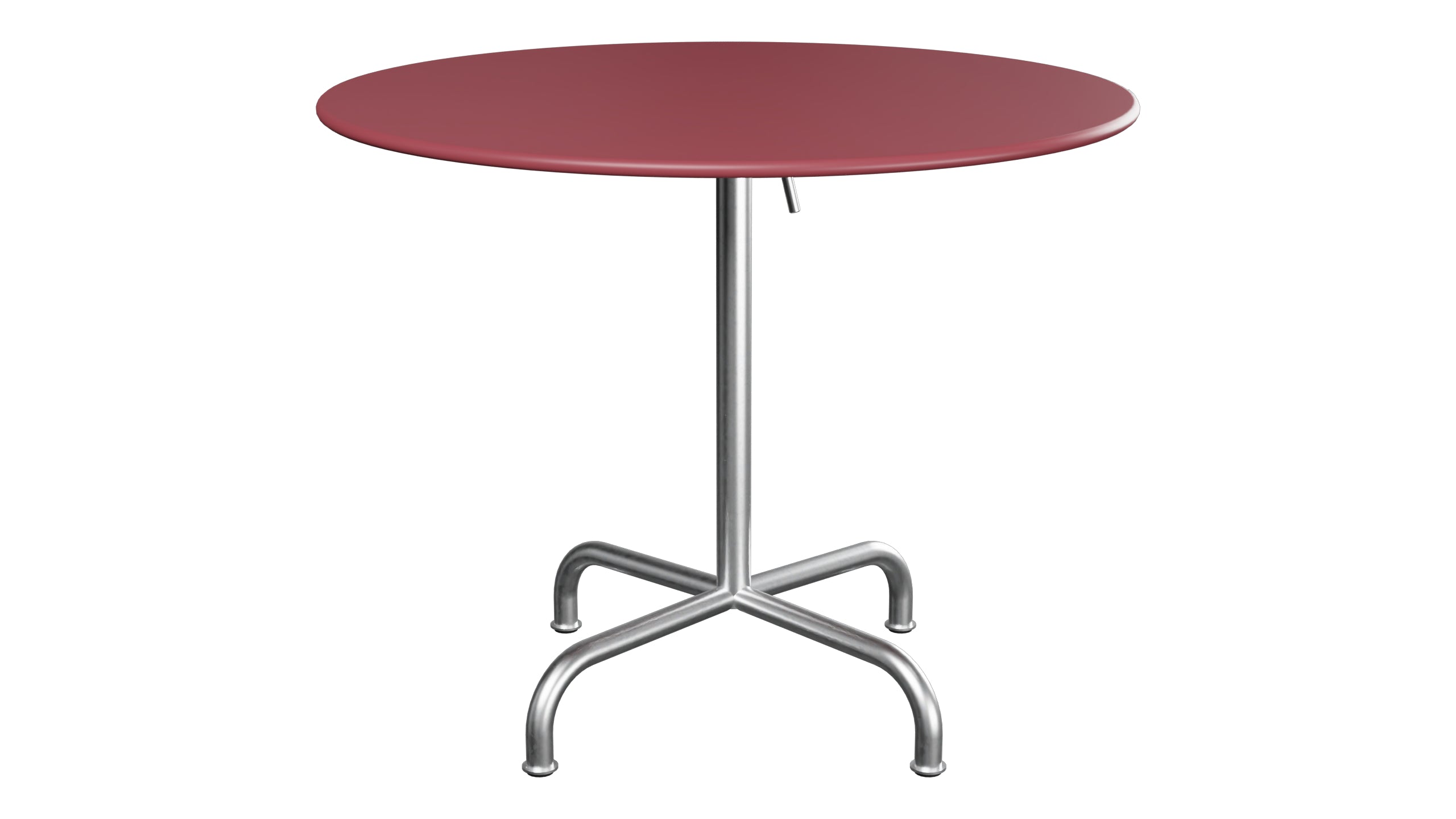 Rigi Metall-Gartentisch ø90 klappbar in Bordeaux präsentiert im Onlineshop von KAQTU Design AG. Gartentisch ist von Schaffner
