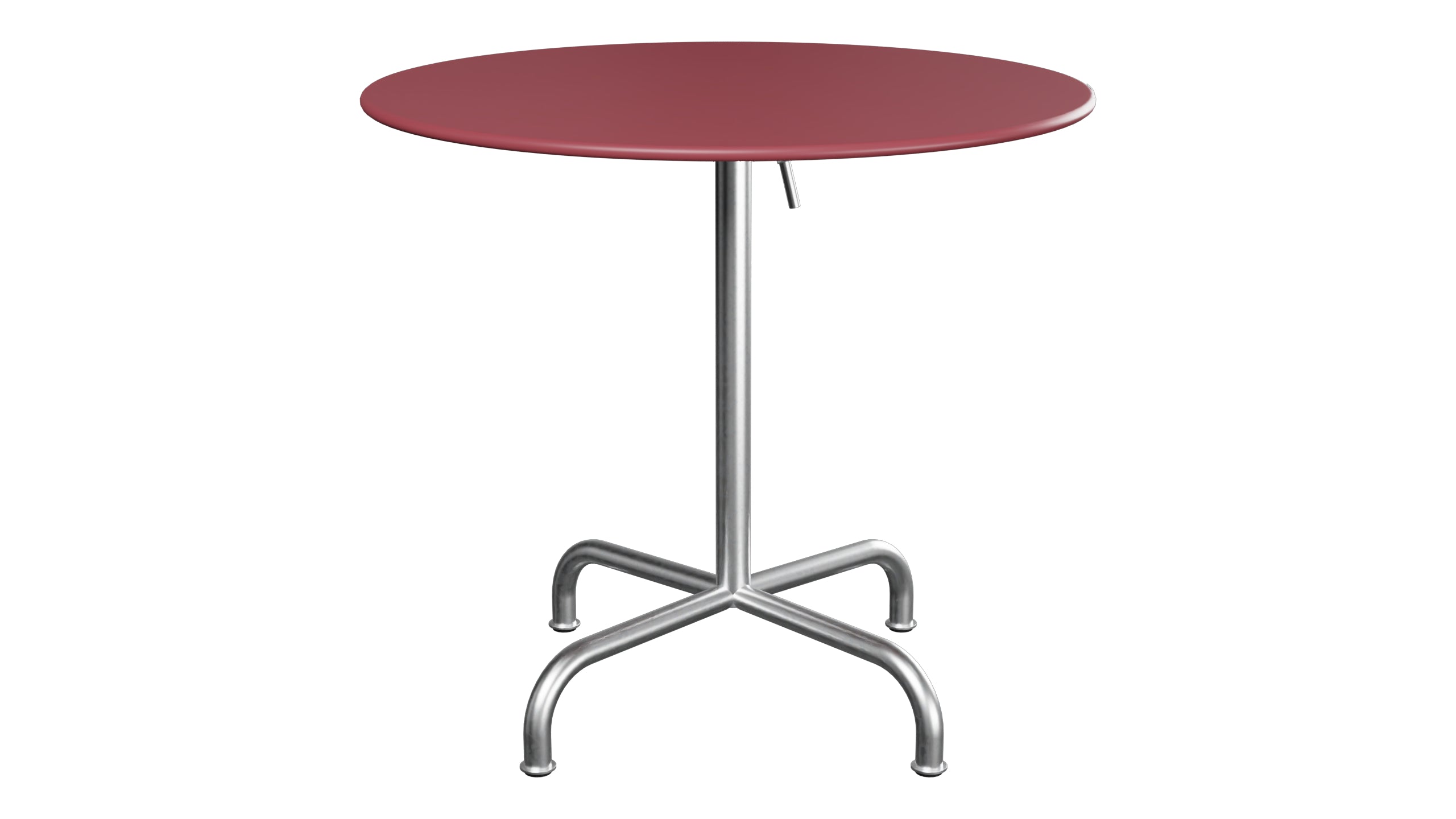 Rigi Metall-Gartentisch ø80 klappbar in Bordeaux präsentiert im Onlineshop von KAQTU Design AG. Gartentisch ist von Schaffner