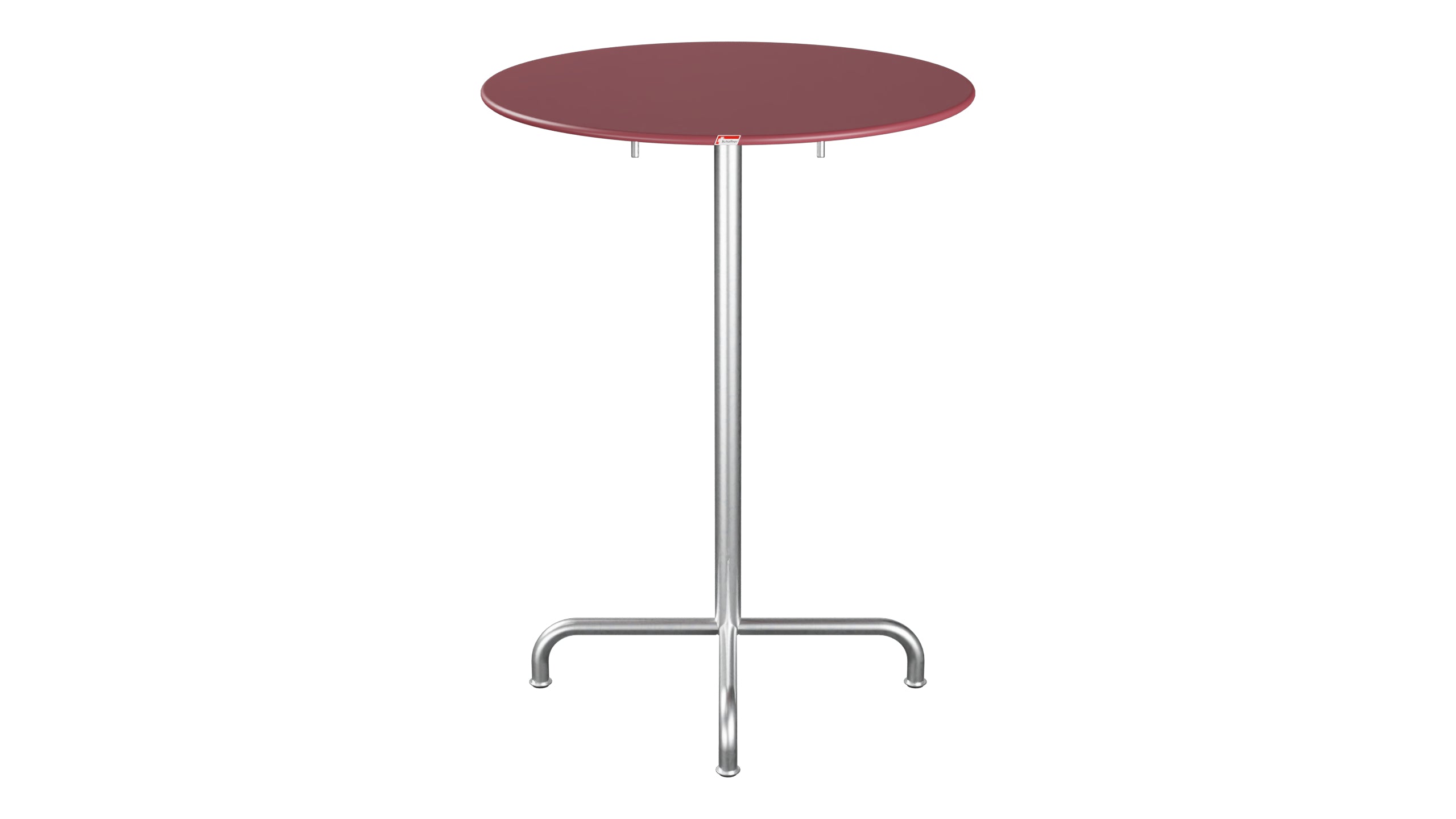 Rigi Metall-Stehtisch Outdoor ø80 / 110 klappbar in Bordeaux präsentiert im Onlineshop von KAQTU Design AG. Hochtisch Outdoor ist von Schaffner