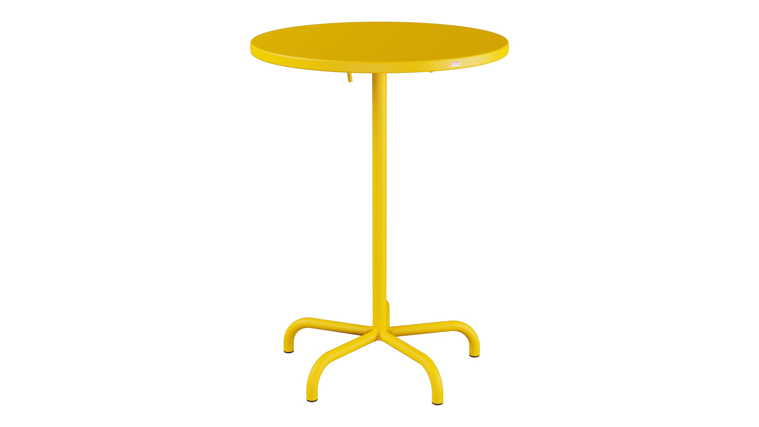 Säntis metal bar table outdoor ø80/110 foldable