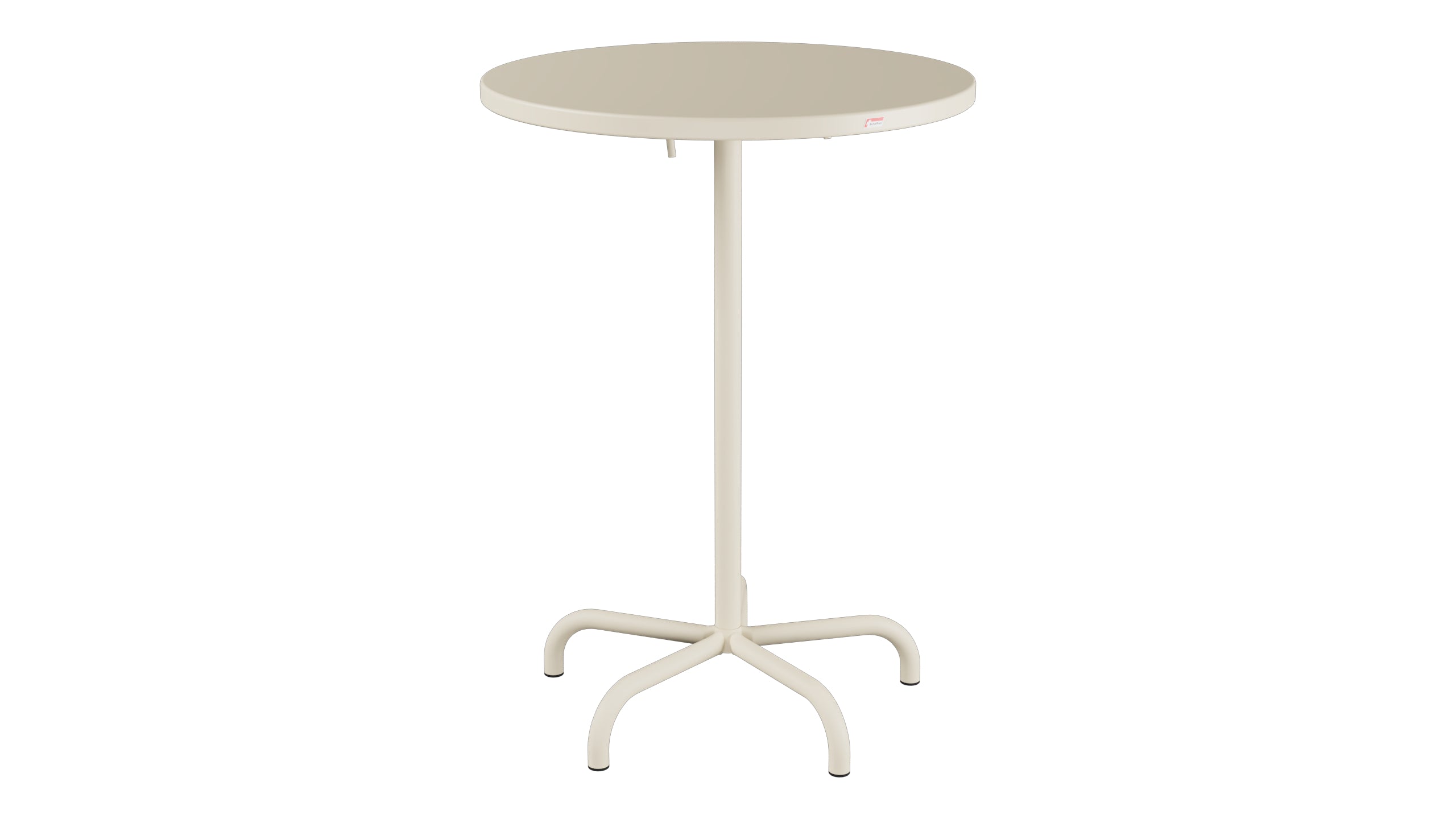 Säntis metal bar table outdoor ø80/110 foldable